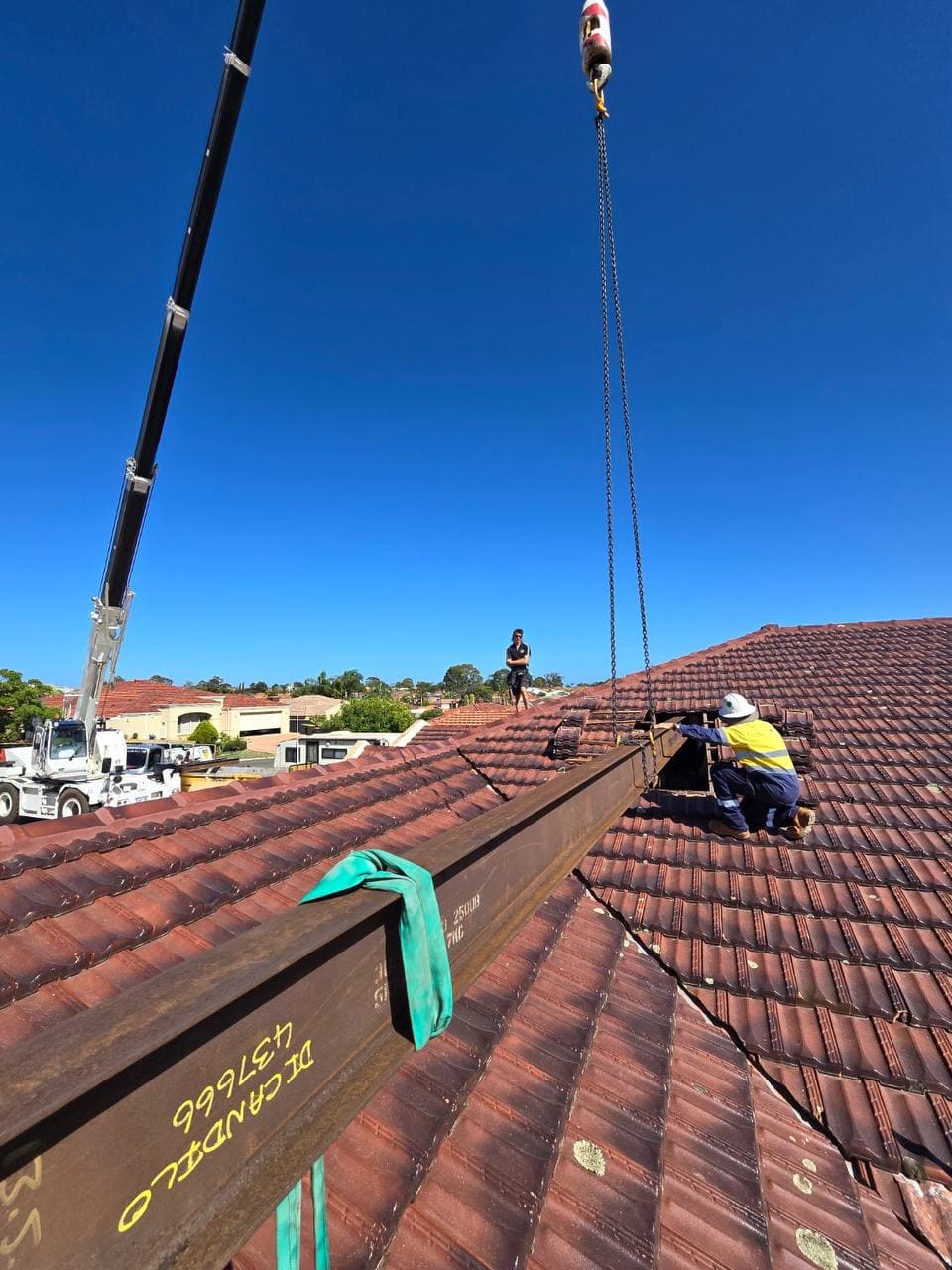 Just-in-timber wall removal project.