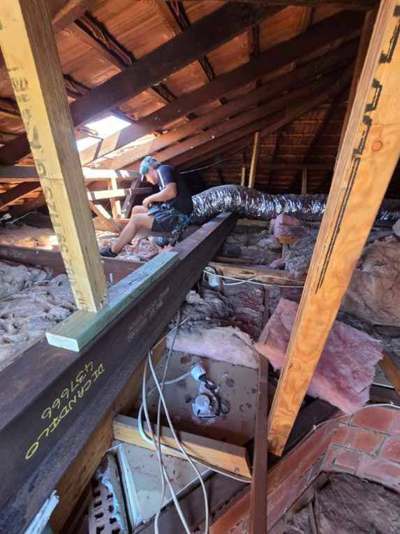 Just-in-timber wall removal project.